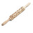 Wooden Rolling Pin Beech Wood Laser Engraved Printing Rolling Pin Christmas Flip Sugar Cookie Pressing Stick