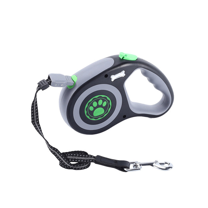 Automatic Retractable Tractor Small And Medium-Sized Nylon Dog And Cat Leash Outdoor Portable Pet Dog Rope