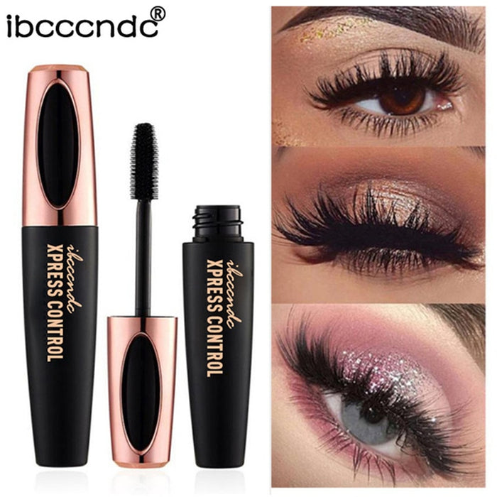 4D Silk Fiber Lash Mascara Waterproof Rimel 3d Mascara For Eyelash Extension Black Thick Lengthening Eye Lashes Cosmetics