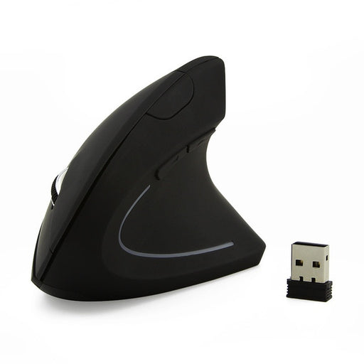 Wireless Mouse Ergonomic Optical 2.4G 800/1200/1600DPI Colorful Light Wrist Healing Vertical Mouse