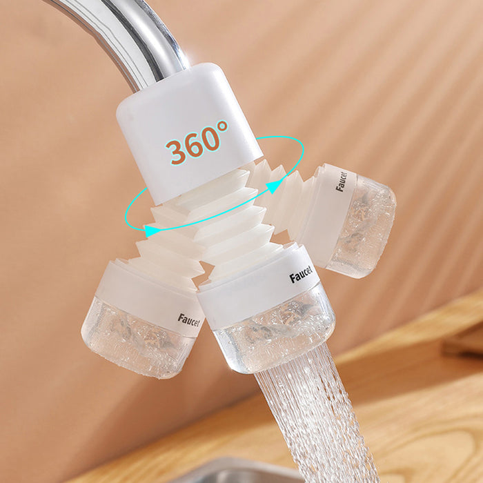 Booster Faucet Splash-Proof Head Extension Extender Kitchen Shower Rotating Tap Universal Faucet Filter