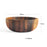 Acacia Wood Bowl Solid Wood Plate Tableware Salad Bowl Shallow Mouth Bowl